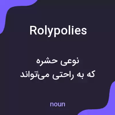 معنی rolypolies به فارسی معنی rolypolies به فارسی