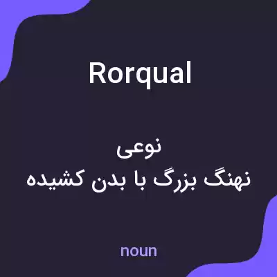معنی rorqual به فارسی معنی rorqual به فارسی