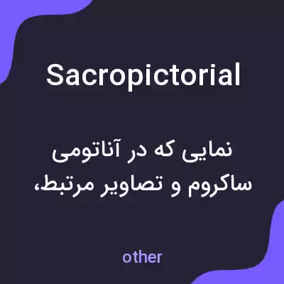 معنی sacropictorial به فارسی معنی sacropictorial به فارسی