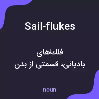 معنی sail-flukes به فارسی معنی sail-flukes به فارسی