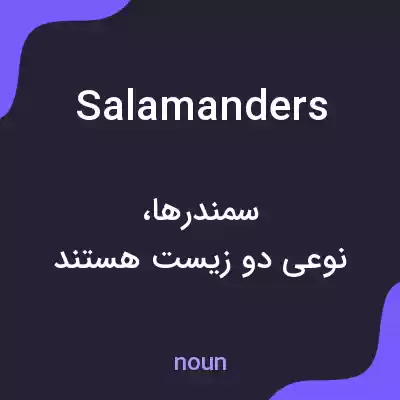 معنی salamanders به فارسی معنی salamanders به فارسی