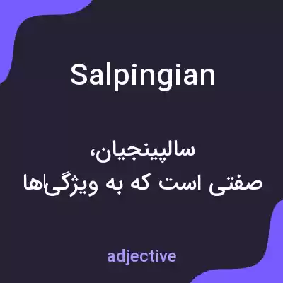 معنی salpingian به فارسی معنی salpingian به فارسی
