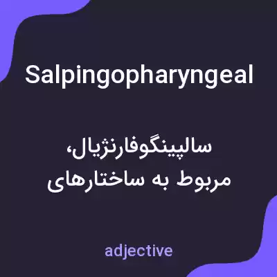 معنی salpingopharyngeal به فارسی معنی salpingopharyngeal به فارسی