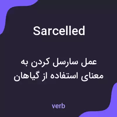 معنی sarcelled به فارسی معنی sarcelled به فارسی
