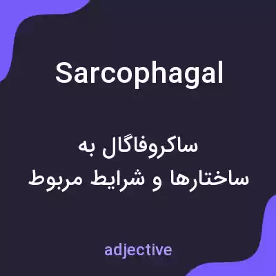 معنی sarcophagal به فارسی معنی sarcophagal به فارسی