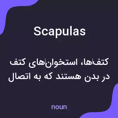 معنی scapulas به فارسی معنی scapulas به فارسی