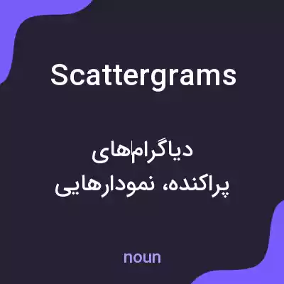 معنی scattergrams به فارسی معنی scattergrams به فارسی