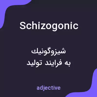 معنی schizogonic به فارسی معنی schizogonic به فارسی