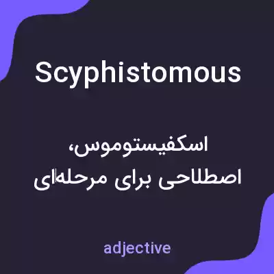 معنی scyphistomous به فارسی معنی scyphistomous به فارسی