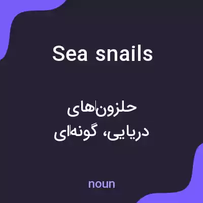 معنی sea snails به فارسی معنی sea snails به فارسی