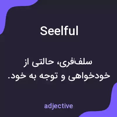 معنی seelful به فارسی معنی seelful به فارسی
