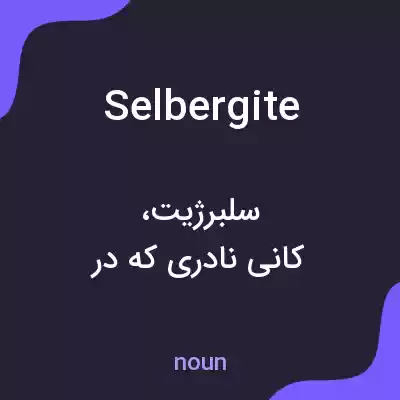 معنی selbergite به فارسی معنی selbergite به فارسی