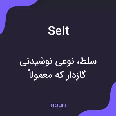 معنی selt به فارسی معنی selt به فارسی