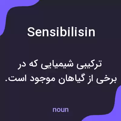 معنی sensibilisin به فارسی معنی sensibilisin به فارسی