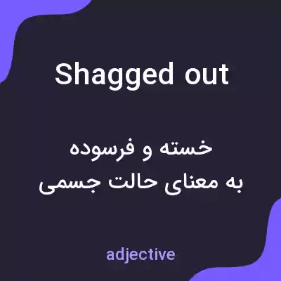 معنی shagged out به فارسی معنی shagged out به فارسی