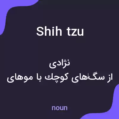 معنی shih tzu به فارسی معنی shih tzu به فارسی