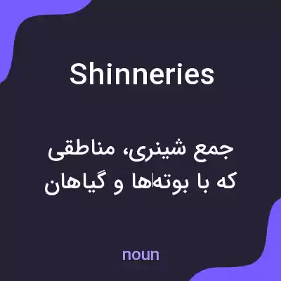 معنی shinneries به فارسی معنی shinneries به فارسی