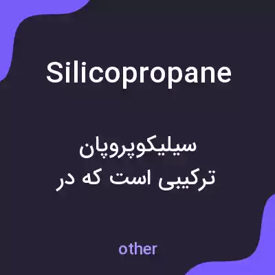 معنی silicopropane به فارسی معنی silicopropane به فارسی