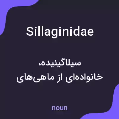 معنی sillaginidae به فارسی معنی sillaginidae به فارسی