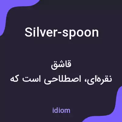 معنی silver-spoon به فارسی معنی silver-spoon به فارسی
