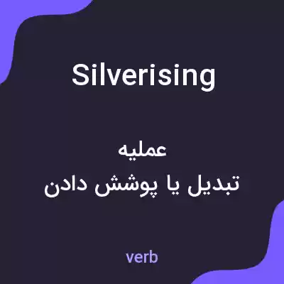 معنی silverising به فارسی معنی silverising به فارسی