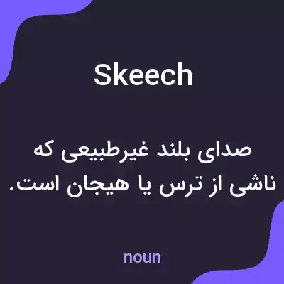 معنی skeech به فارسی معنی skeech به فارسی