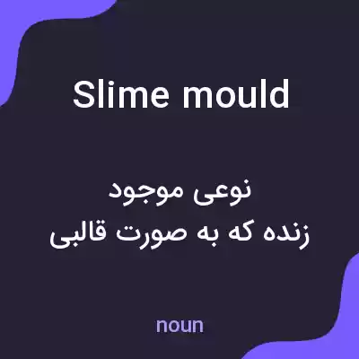 معنی slime mould به فارسی معنی slime mould به فارسی
