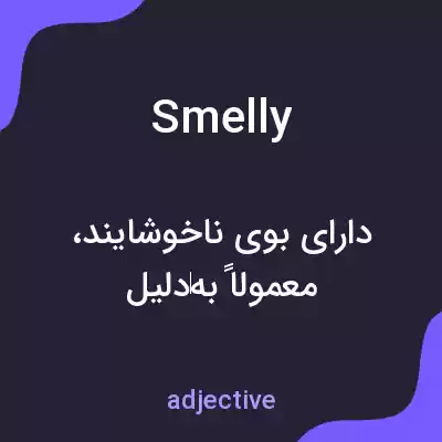 معنی smelly به فارسی معنی smelly به فارسی