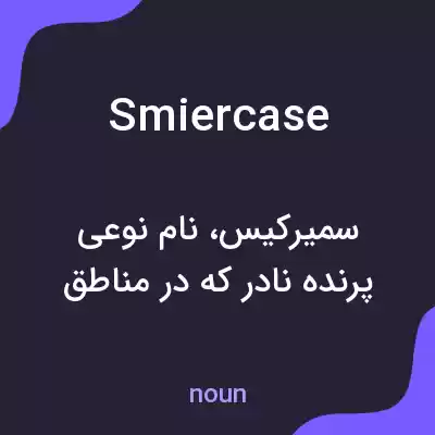معنی smiercase به فارسی معنی smiercase به فارسی
