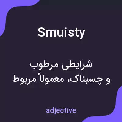 معنی smuisty به فارسی معنی smuisty به فارسی