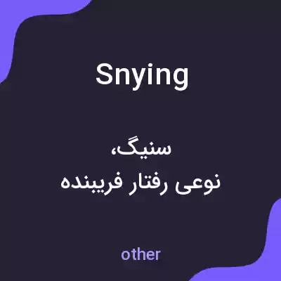 معنی snying به فارسی معنی snying به فارسی