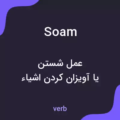 معنی soam به فارسی معنی soam به فارسی
