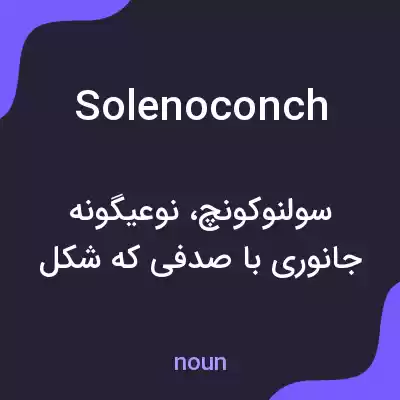 معنی solenoconch به فارسی معنی solenoconch به فارسی