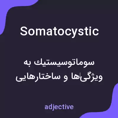 معنی somatocystic به فارسی معنی somatocystic به فارسی