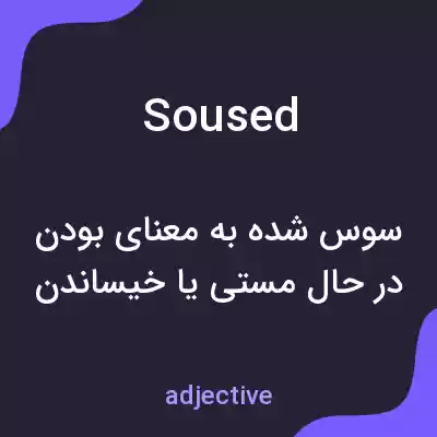 معنی soused به فارسی معنی soused به فارسی