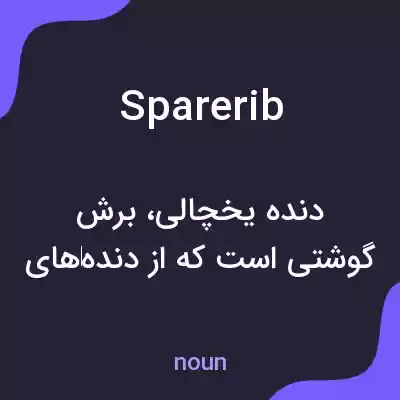 معنی sparerib به فارسی معنی sparerib به فارسی