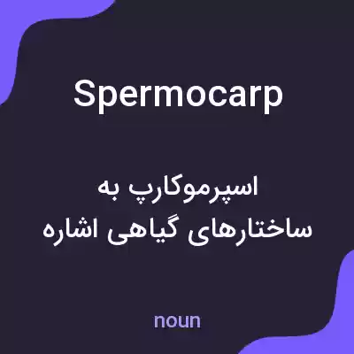 معنی spermocarp به فارسی معنی spermocarp به فارسی