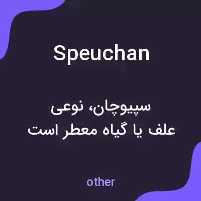 معنی speuchan به فارسی معنی speuchan به فارسی