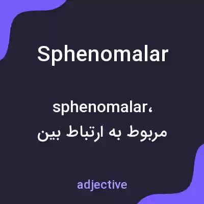 معنی sphenomalar به فارسی معنی sphenomalar به فارسی