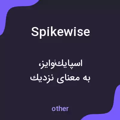 معنی spikewise به فارسی معنی spikewise به فارسی