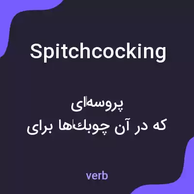 معنی spitchcocking به فارسی معنی spitchcocking به فارسی