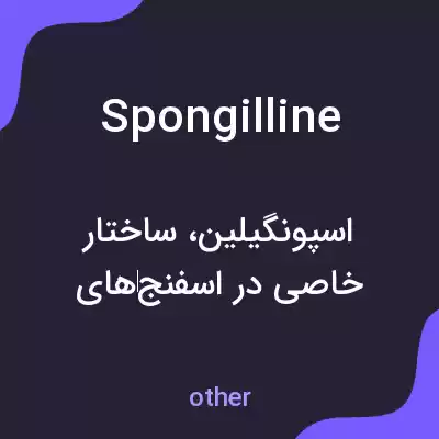 معنی spongilline به فارسی معنی spongilline به فارسی