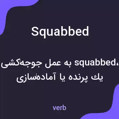معنی squabbed به فارسی معنی squabbed به فارسی