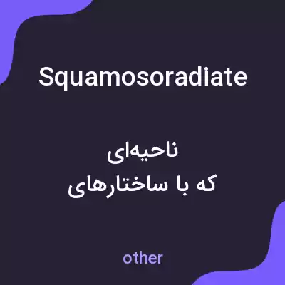 معنی squamosoradiate به فارسی معنی squamosoradiate به فارسی