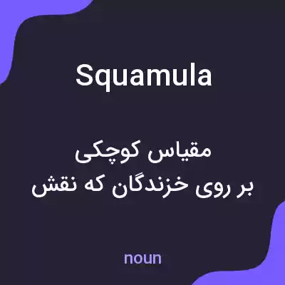 معنی squamula به فارسی معنی squamula به فارسی