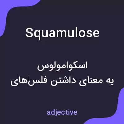 معنی squamulose به فارسی معنی squamulose به فارسی