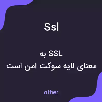معنی ssl به فارسی معنی ssl به فارسی
