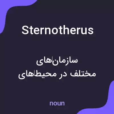 معنی sternotherus به فارسی معنی sternotherus به فارسی