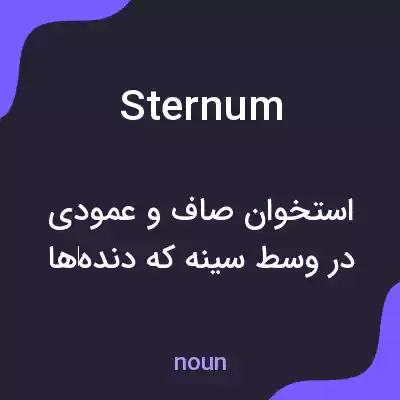 معنی sternum به فارسی معنی sternum به فارسی