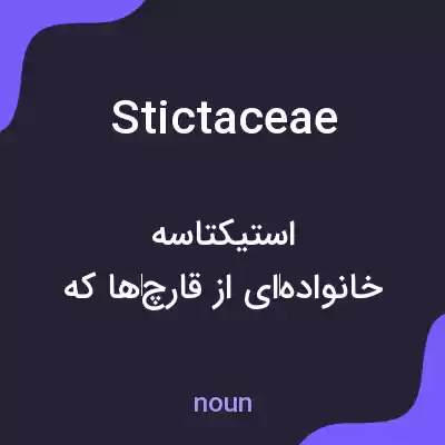 معنی stictaceae به فارسی معنی stictaceae به فارسی